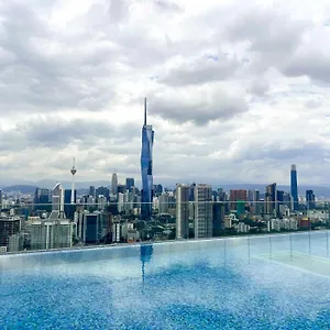 Sky Pool Kl Sentral - Riveria Apartamento